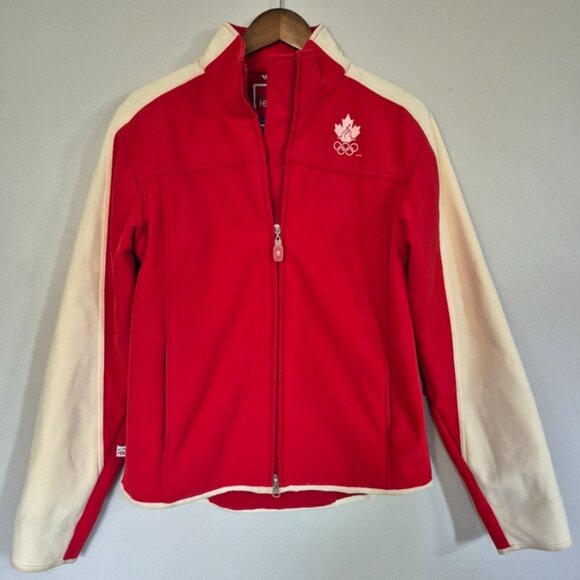 HBC Hudsons Bay Company 2006 Olympic Zip Up Jacket Small - Picture 1 of 6